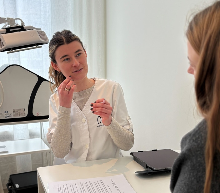 Persoonlijk advies tijdens een consult bij O’Harry